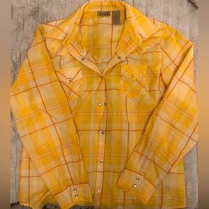 Wrangler Golden Plaid Shirt